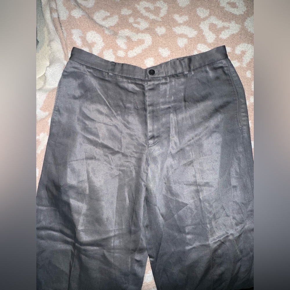 Men’s Armani Collezioni Gray Trousers